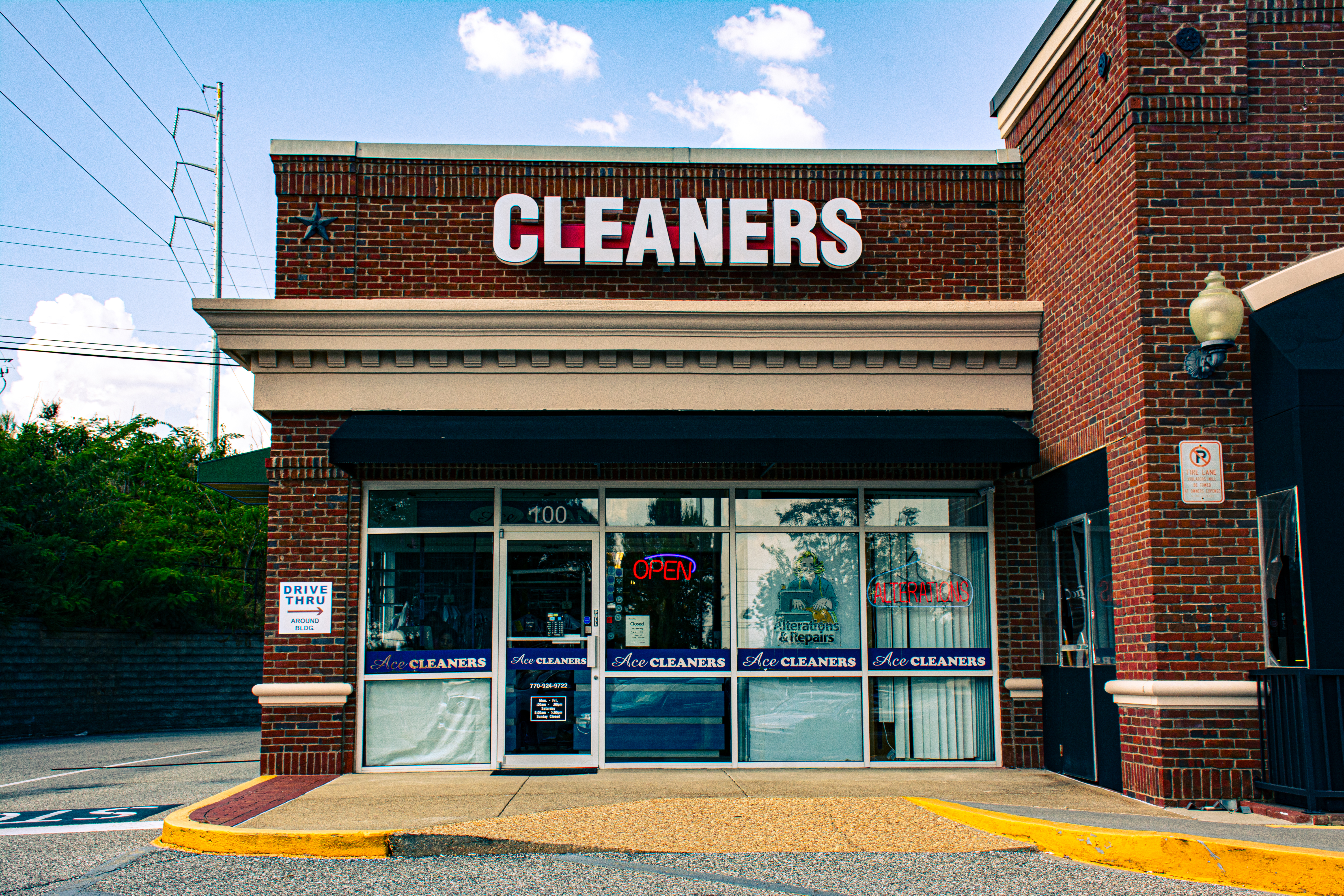 Ace Cleaners Storefront at Toonigh Village